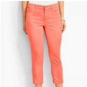 Talbots Straight Crop Five Pocket Jeans Size 8